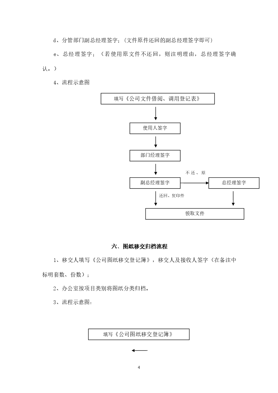 公司文件管理制度.docx,第4页预览