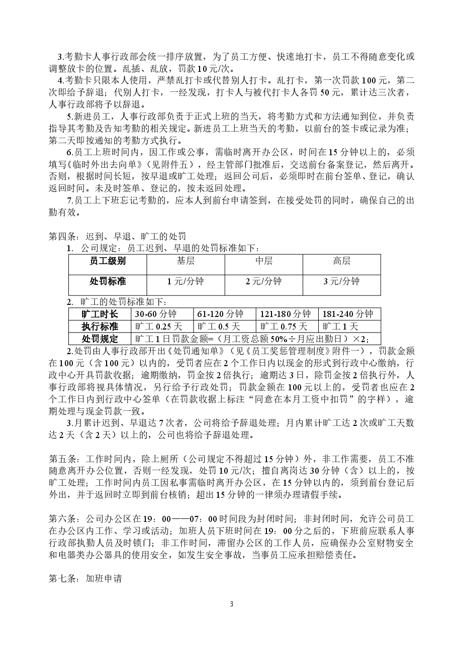 (精品推荐) 企业管理制度大全汇编(含表单).doc,第3页预览