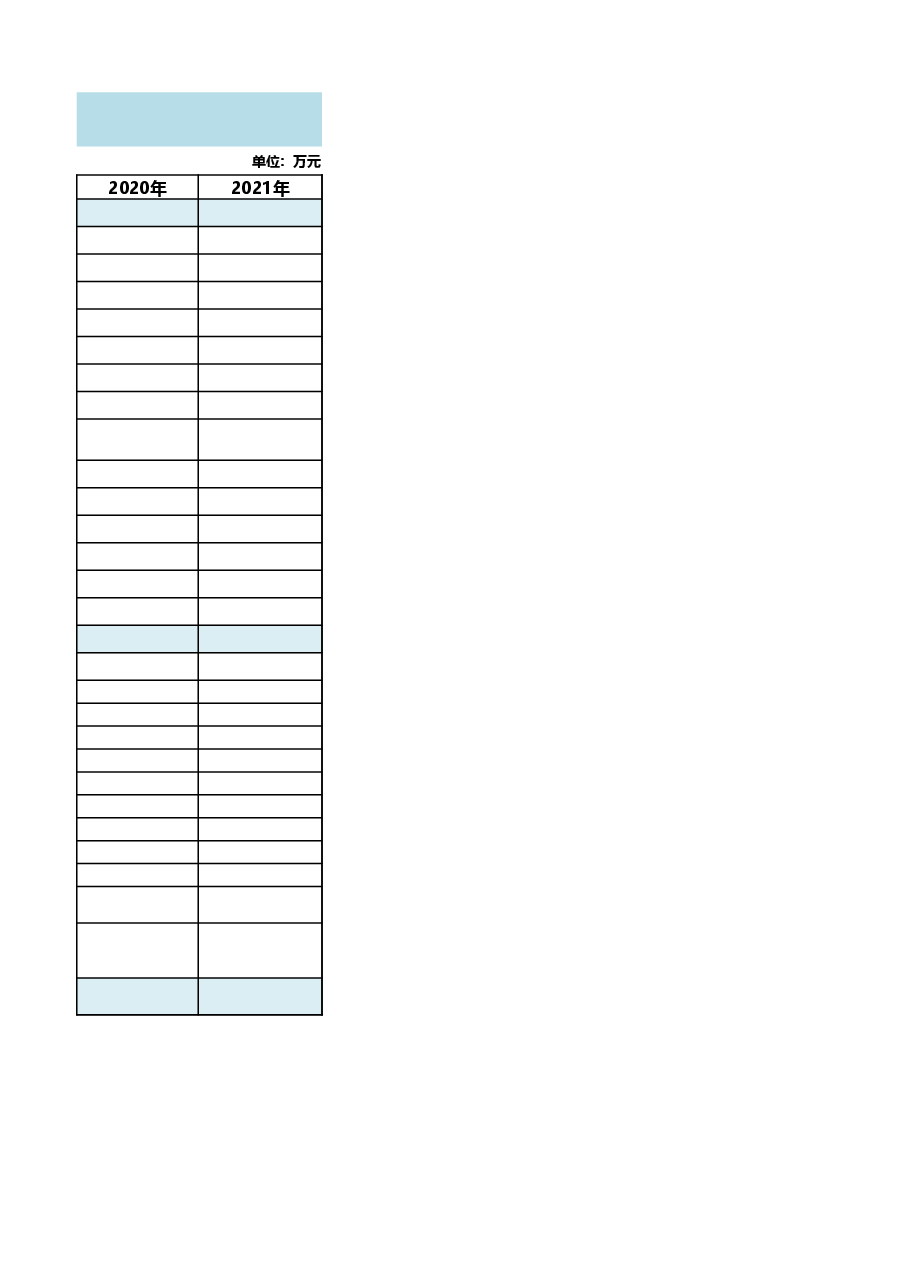 附件三-家族财务报表.xlsx,第2页预览