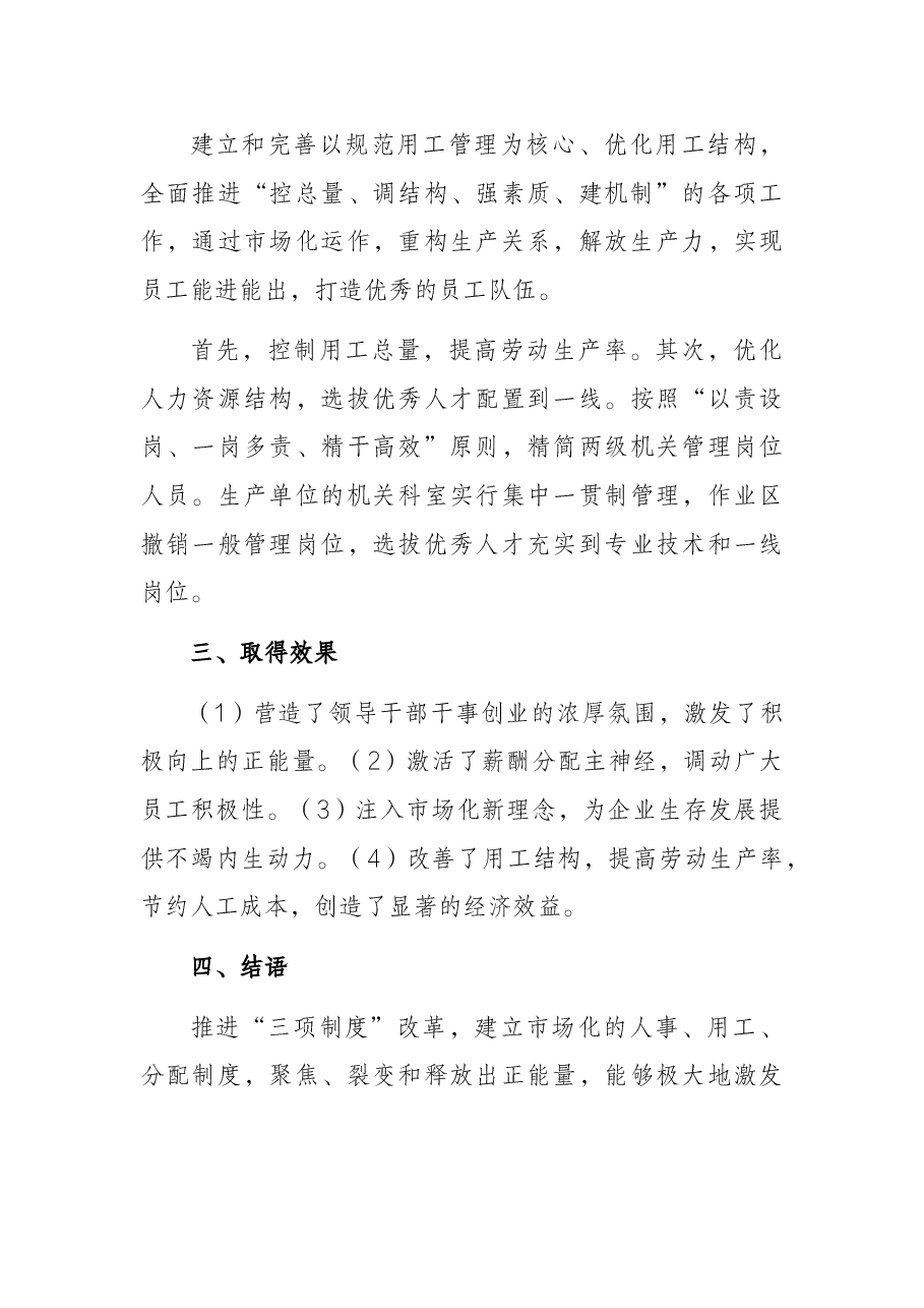 关于强力推动“三项制度”改革迎接行业新挑战的思考.docx,第4页预览