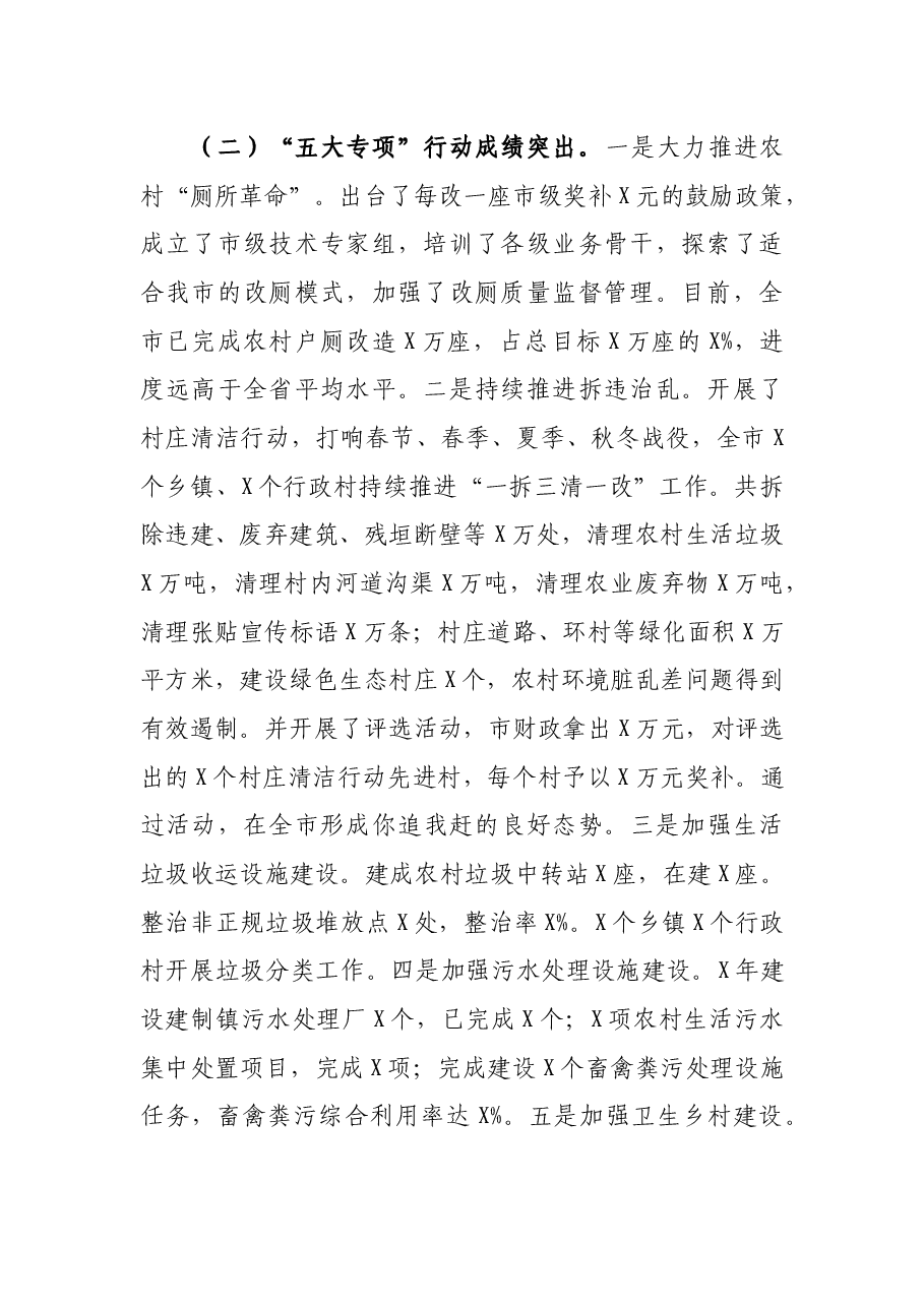 市农村人居环境整治工作情况汇报.docx,第2页预览