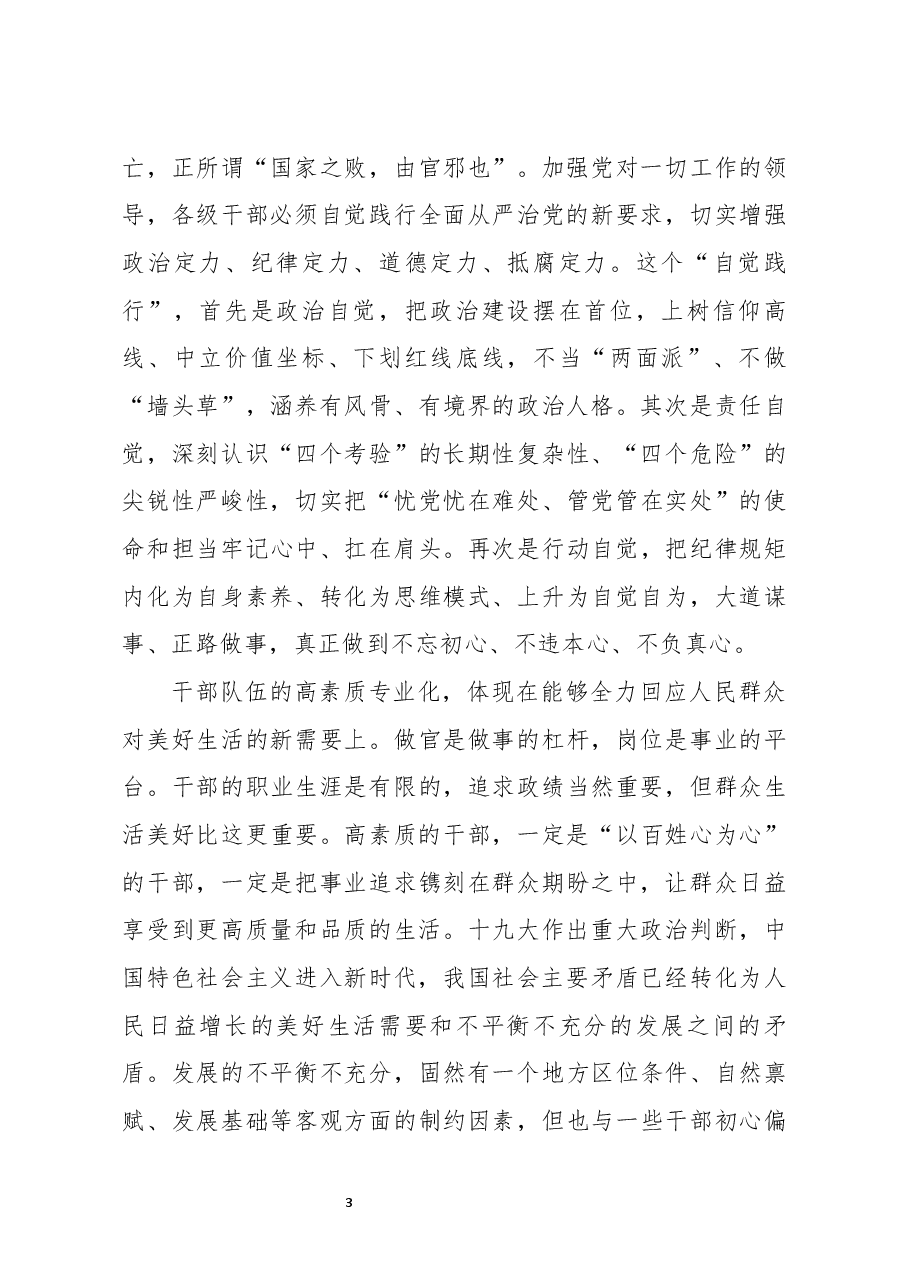 党课:建设高素质专业化新时代干部队伍建设.docx,第3页预览