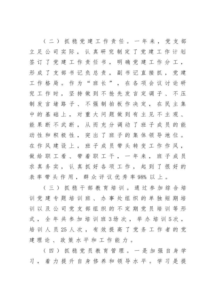 2020公司党委党建工作汇报.docx,第2页预览