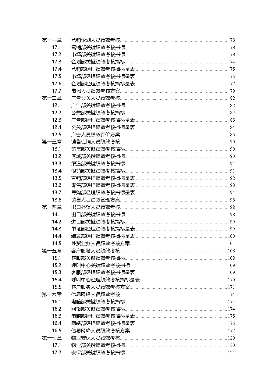 职业经理人必备手册-绩效考核量化管理全案(全新修正版).doc,第4页预览