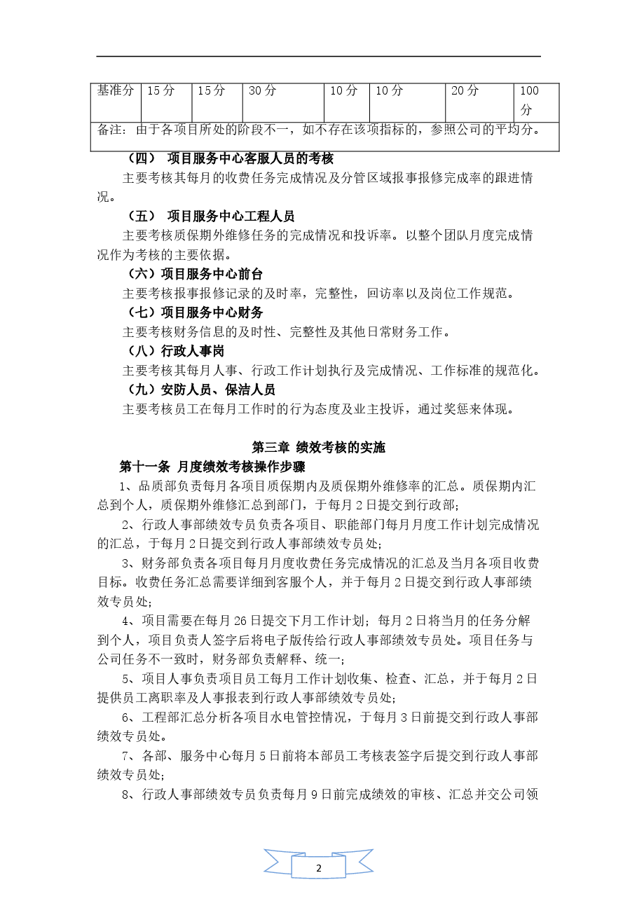 物业公司绩效考核.doc，第4页预览