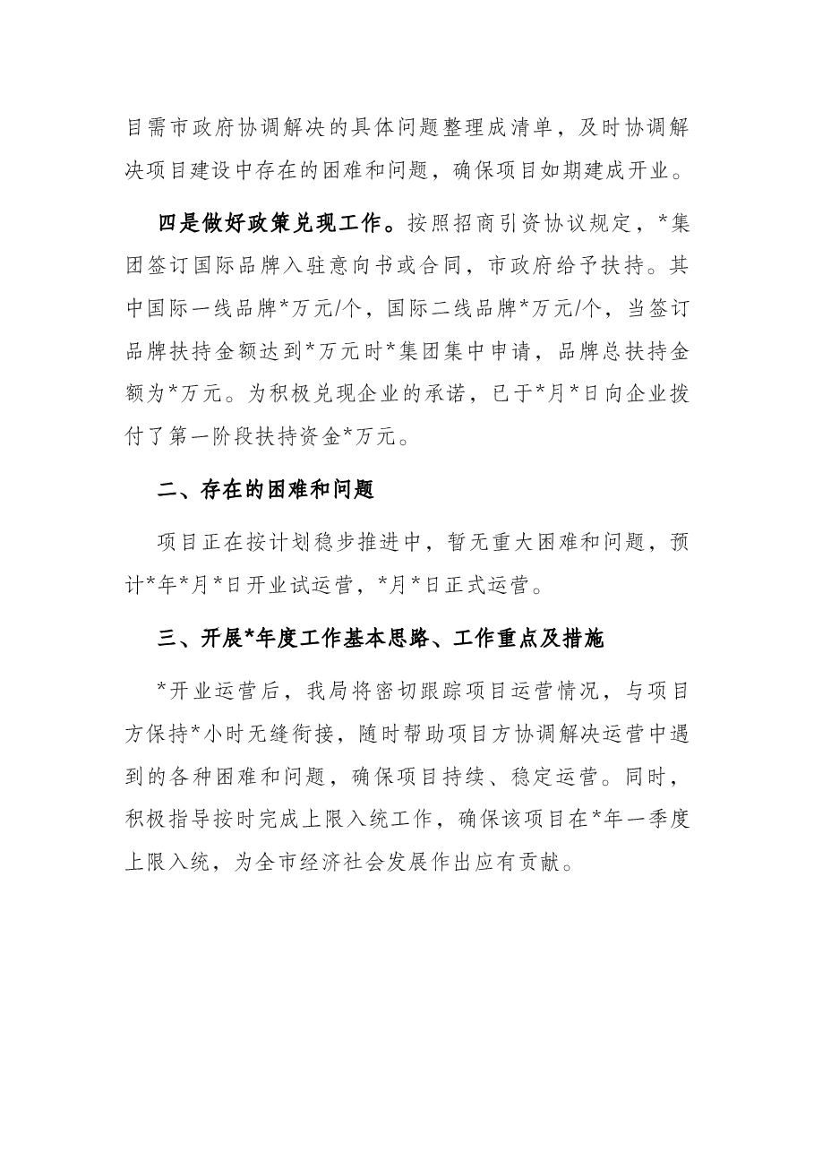 重大项目工作开展情况汇报.docx,第3页预览