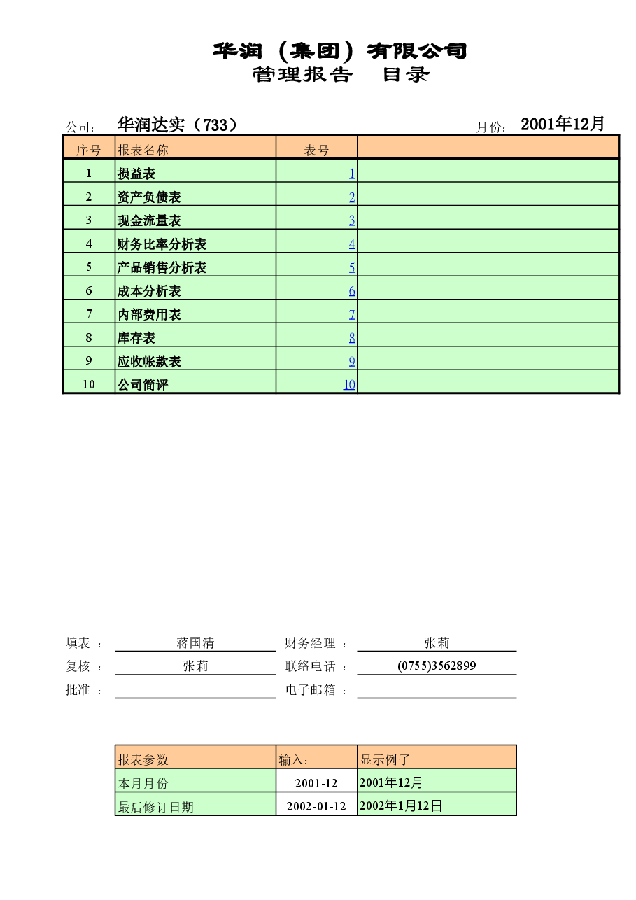 财税工具-6s报告体系表.xls,第1页预览