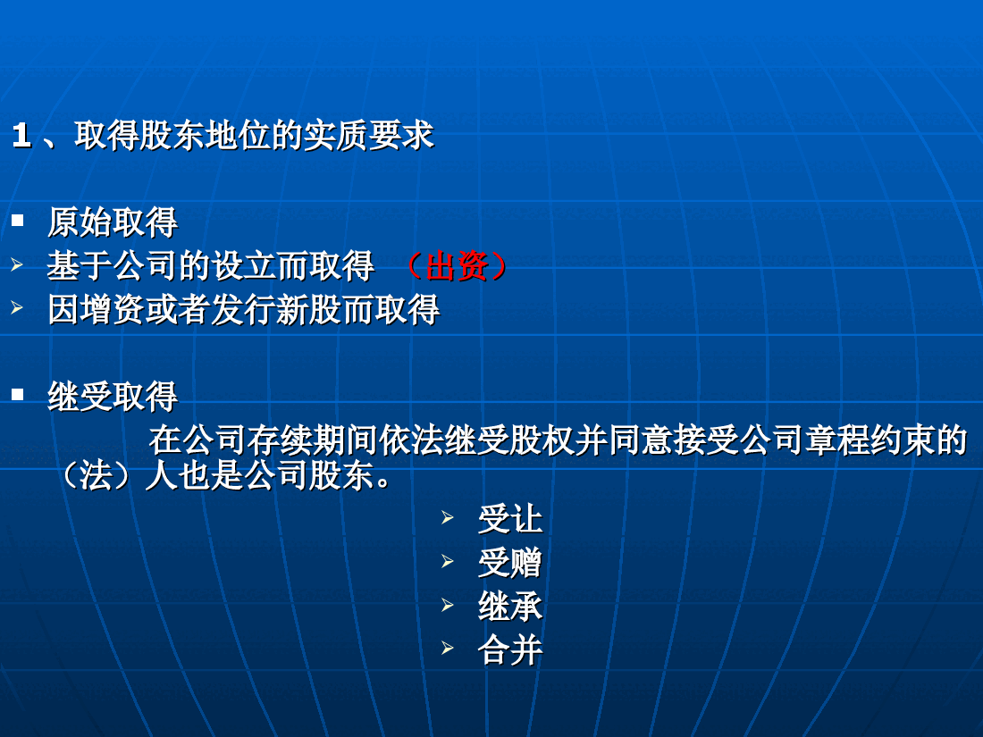 股东资格的认定方法与股权纠纷的解决.ppt,第4页预览
