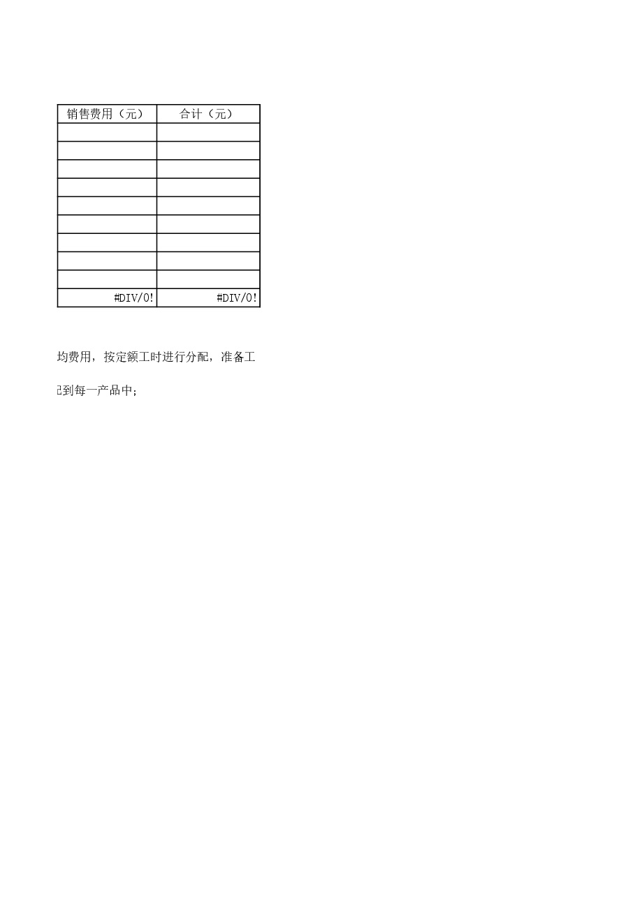 财税工具-入库产品成本核算单模板.xls,第3页预览