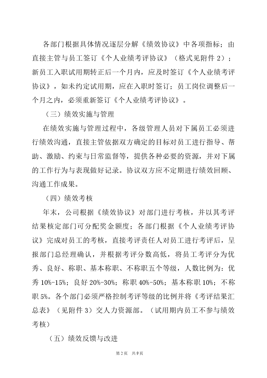 财税工具-绩效管理办法.docx,第2页预览