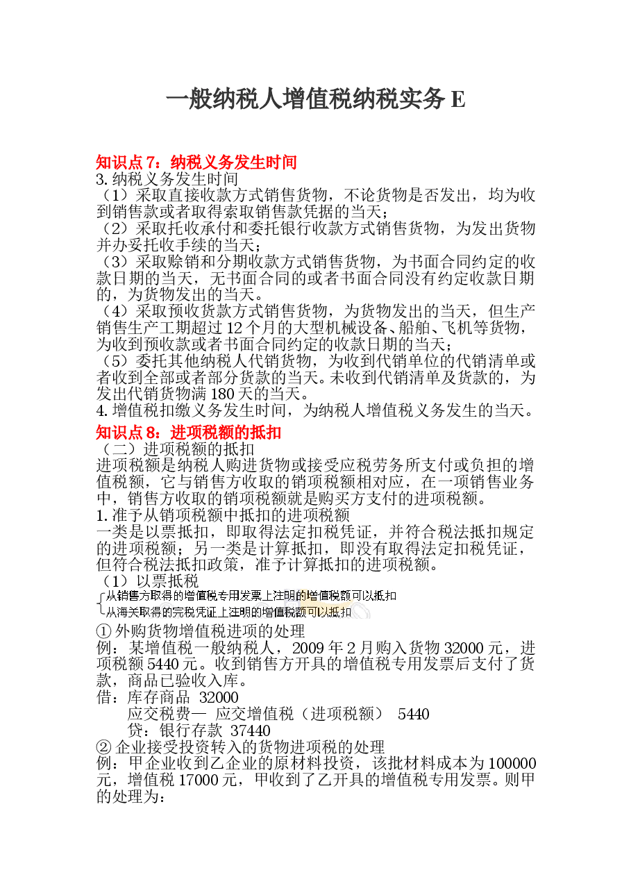 一般纳税人增值税纳税实务E.doc,第1页预览