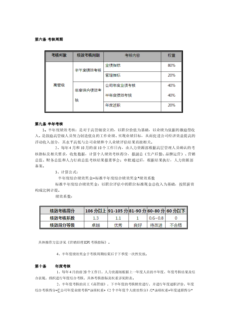 高管人员激励制度.doc,第2页预览