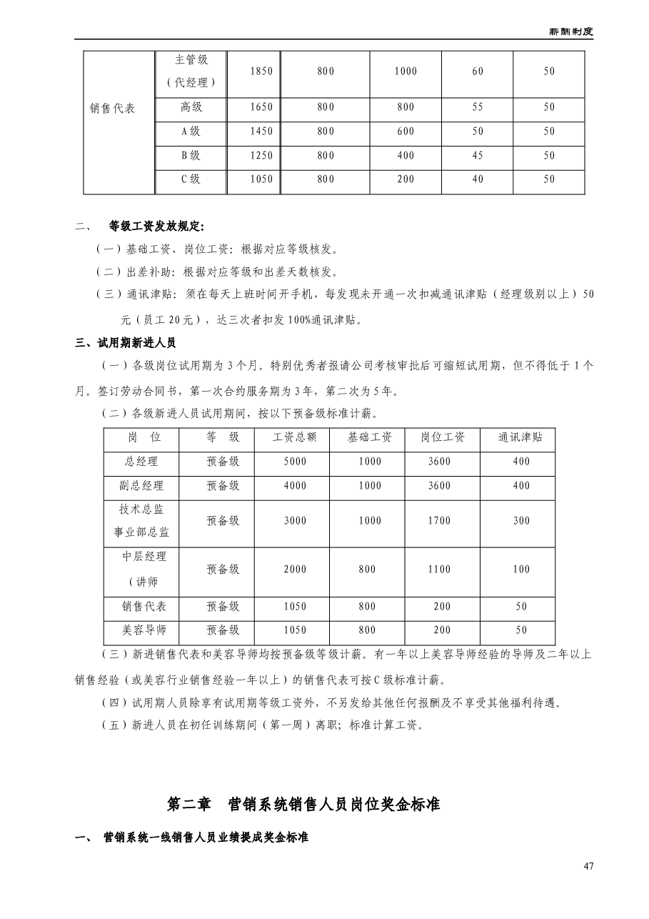 美容院公司薪酬制度.doc,第2页预览