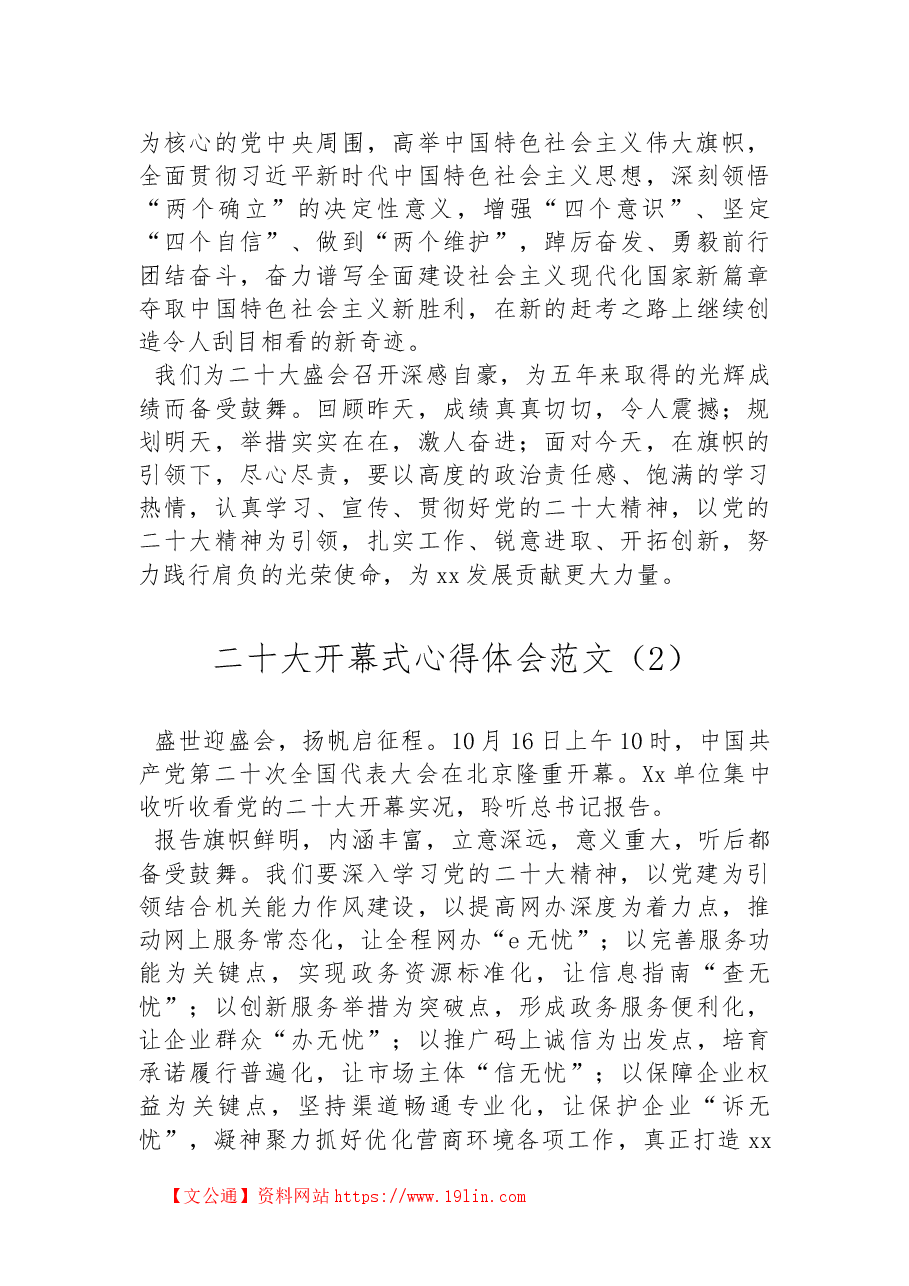 (6篇)二十大开幕式心得体会范文汇编.docx,第4页预览