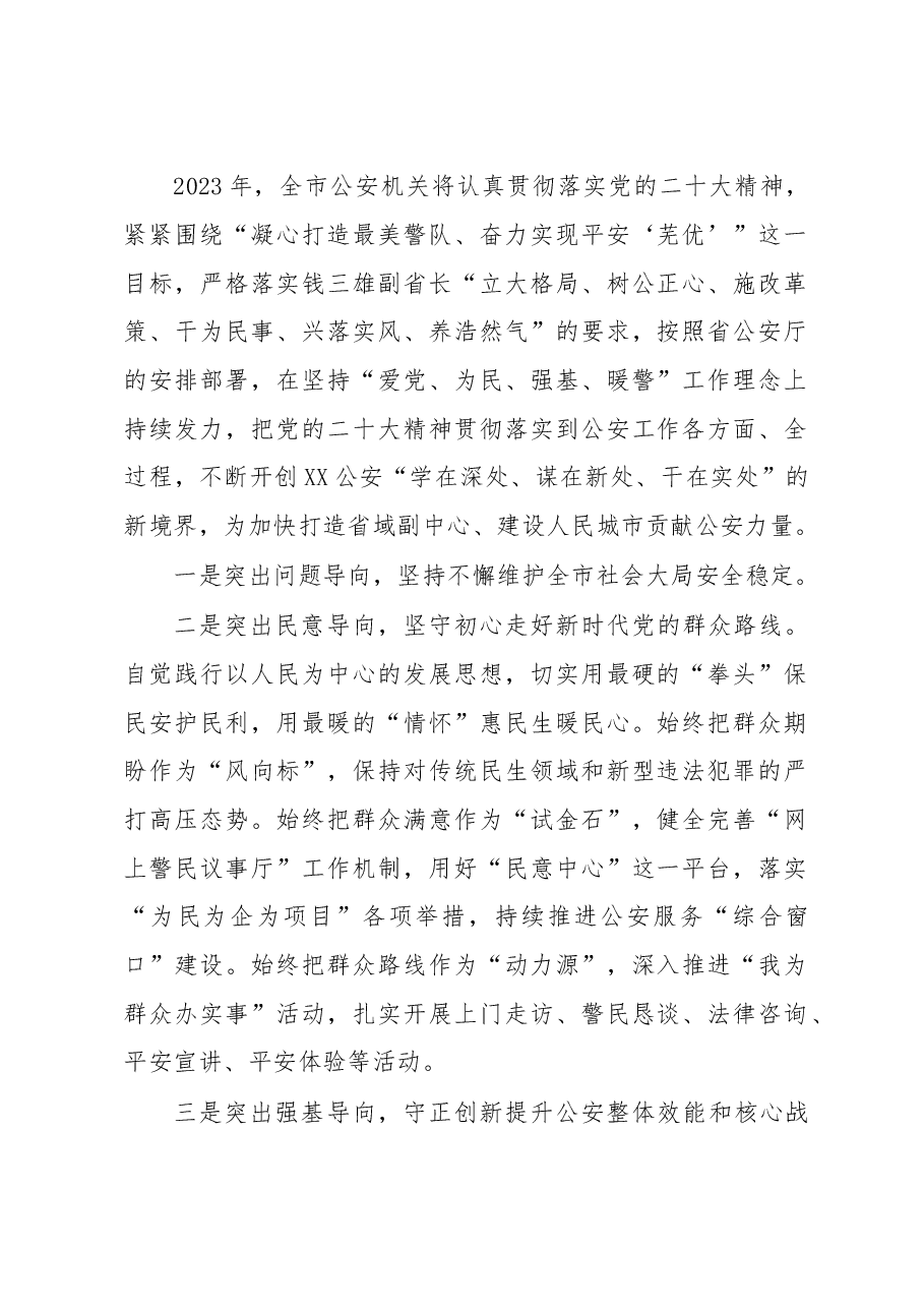 (6篇)市县公安局2023年工作计划汇编.docx,第2页预览
