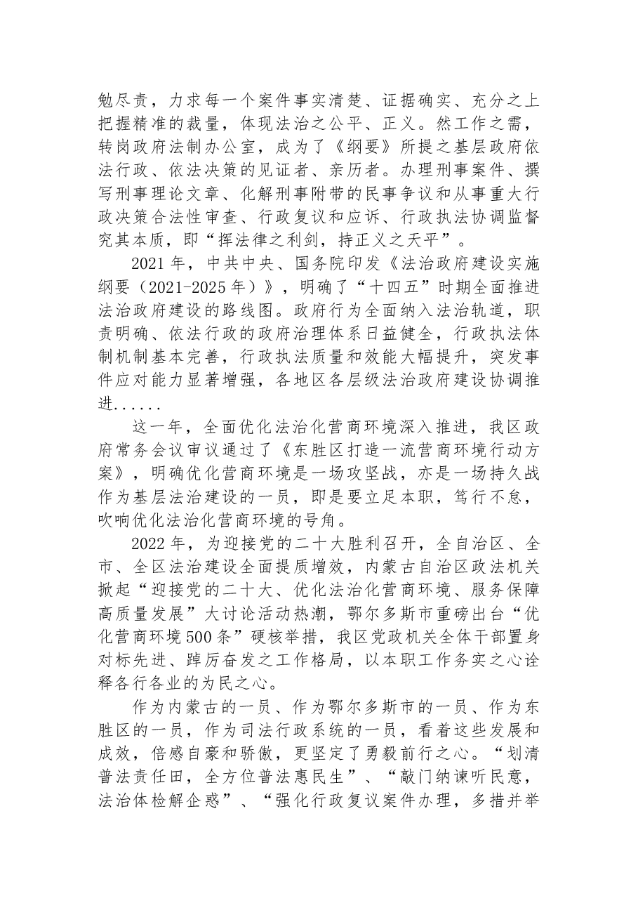 (11篇)司法局学习党的二十大心得体会汇编.docx,第3页预览