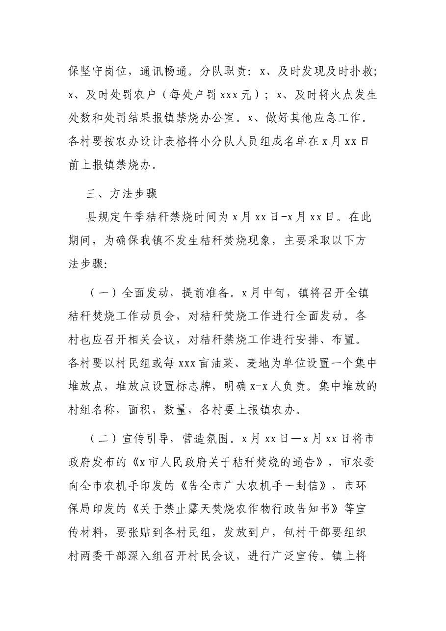 2021年度秸秆禁烧工作实施方案.docx,第3页预览