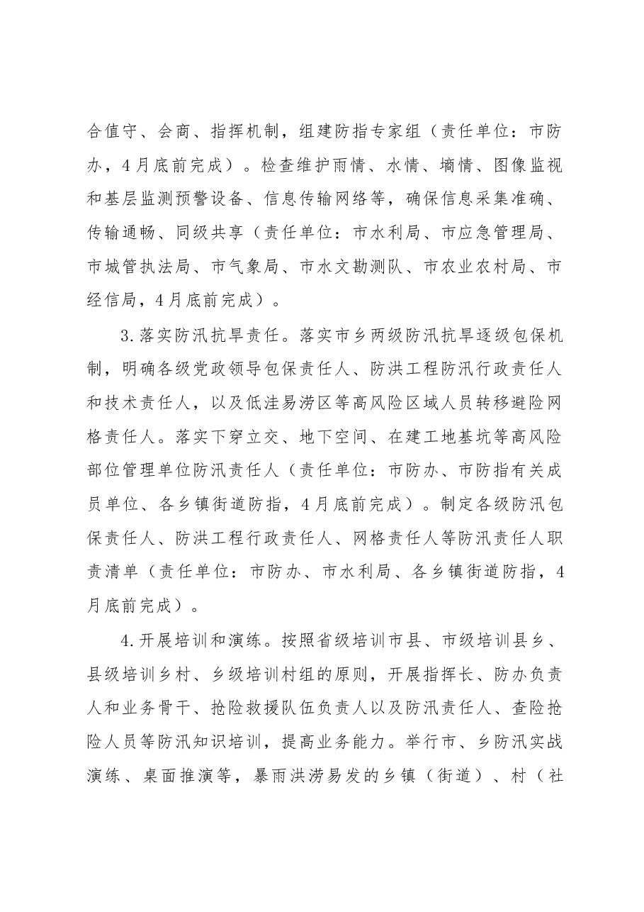 XX市2023年防汛抗旱工作要点.docx,第2页预览