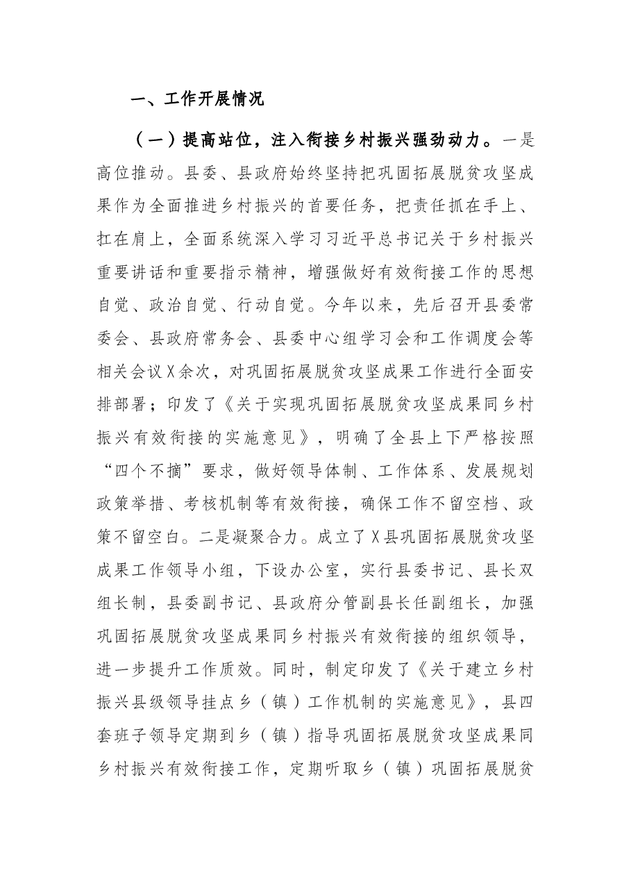 2021年巩固脱贫攻坚成果工作总结及2022年工作计划(区县).docx,第2页预览