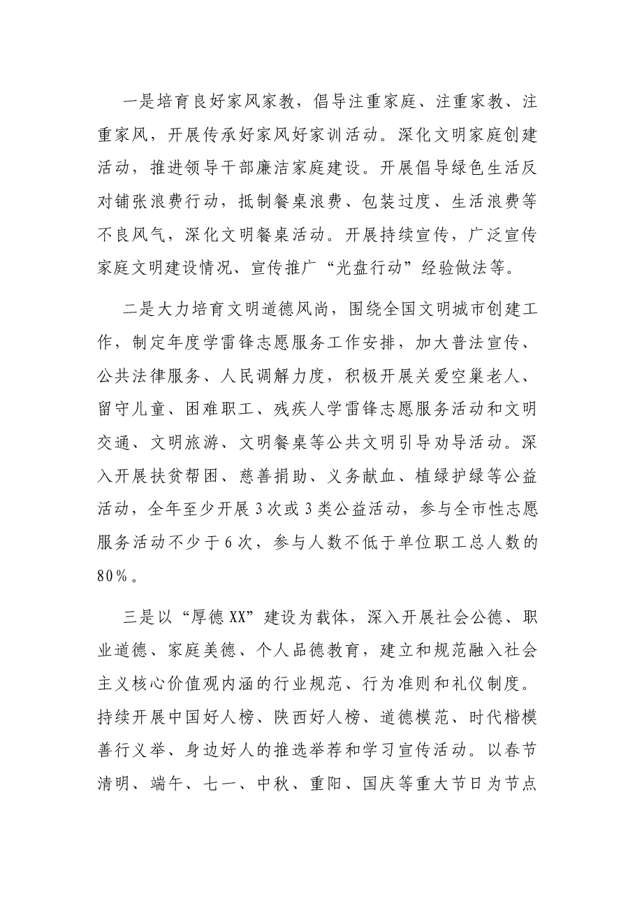 X市司法局2021年创建全国文明城市实施方案.docx,第4页预览