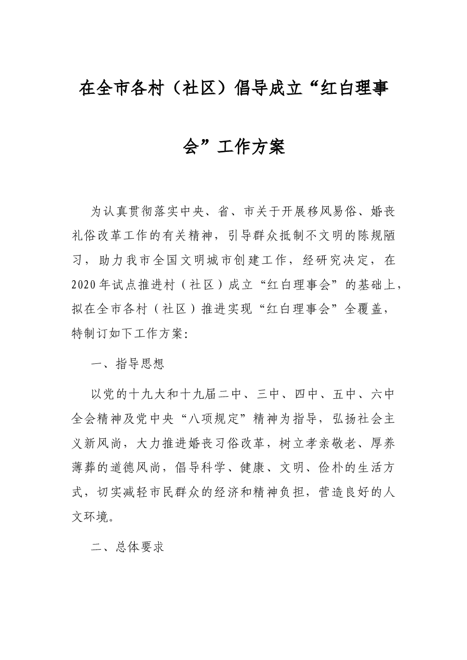 在全市各村(社区)倡导成立“红白理事会”工作方案.docx,第1页预览