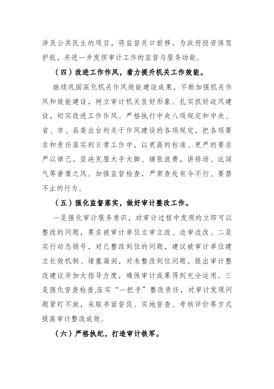 审计局2022年党风廉政建设工作要点.docx,第4页预览