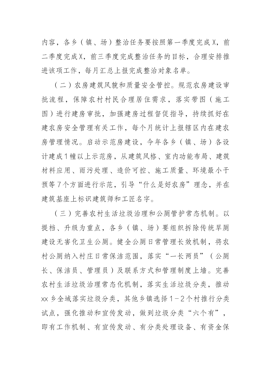 区2022年村镇建设和环境整治实施方案.docx,第2页预览