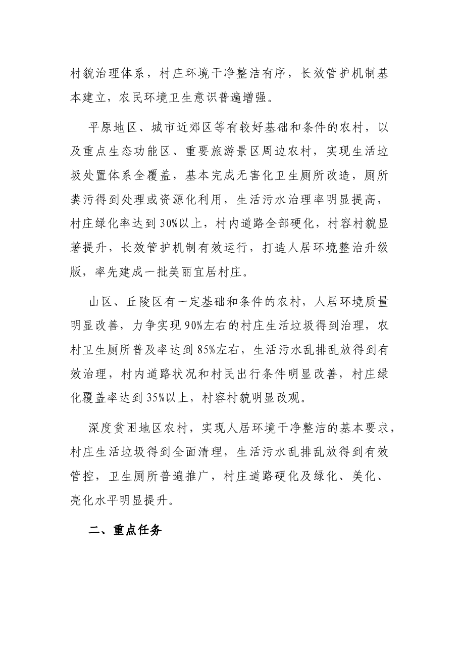 XX省农村人居环境整治三年行动实施方案.docx，第3页预览