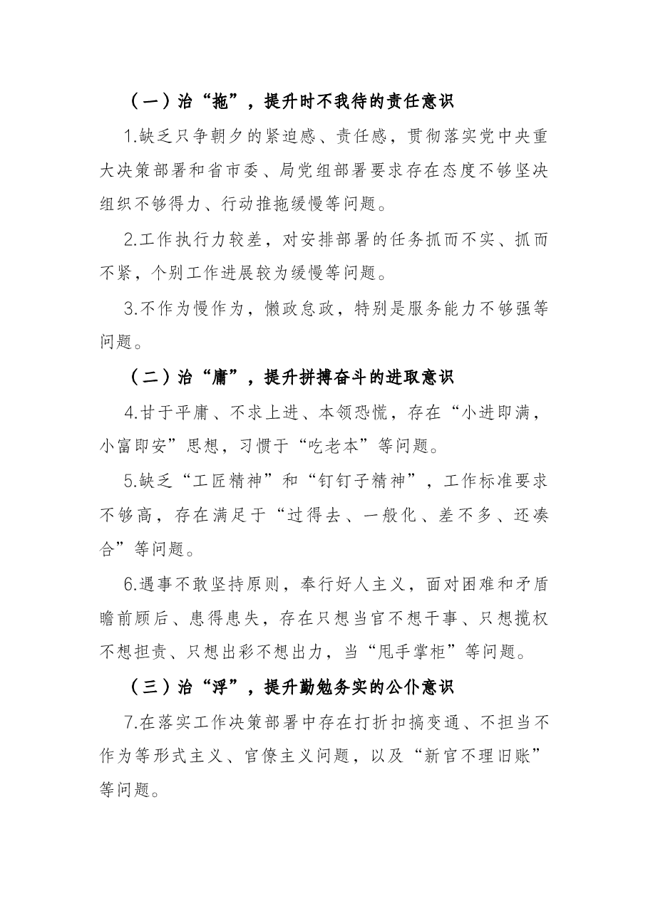 2022年局党组干部队伍作风纪律整顿工作方案.docx，第2页预览