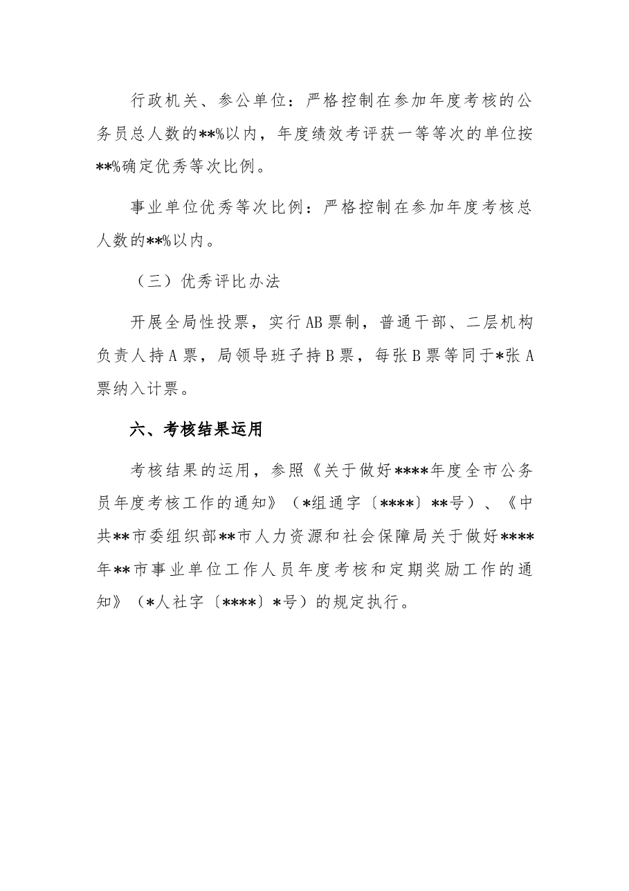 局机关工作人员年度考核工作方案.docx,第4页预览