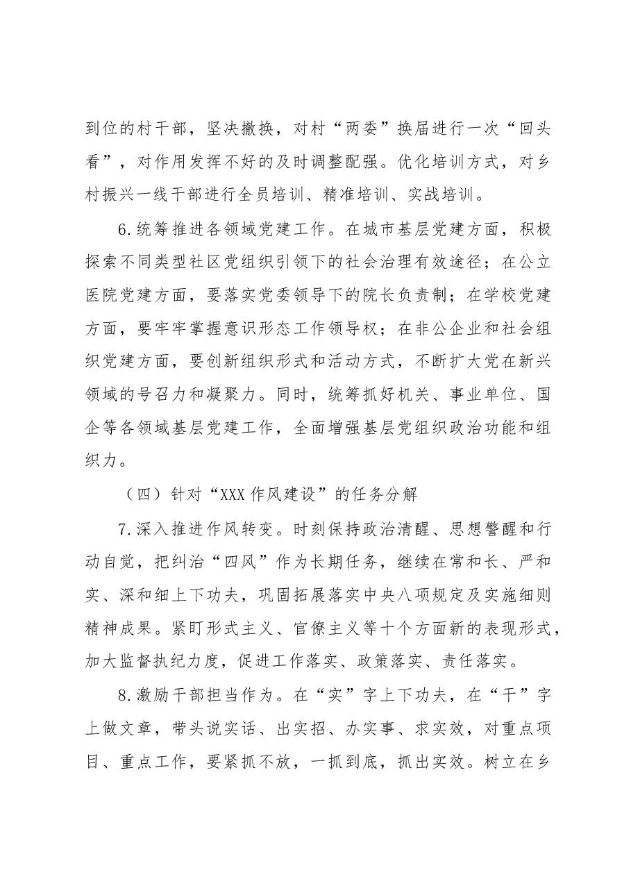 XX市基层党委(党工委)抓党建工作述职评议查摆问题整改工作方案.docx,第4页预览