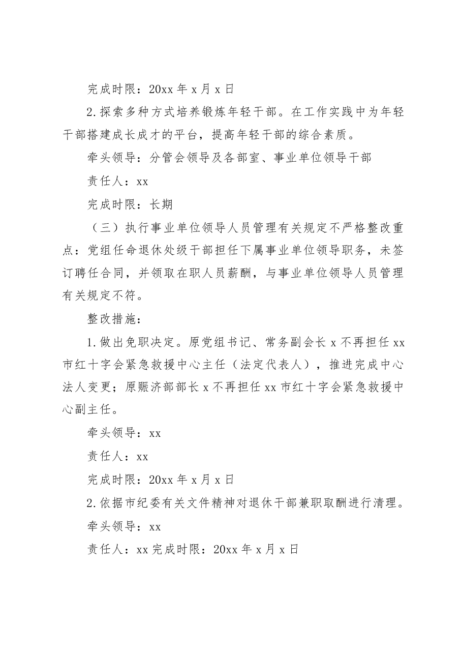 巡察反馈问题意见选人用人问题整改工作实施方案.docx,第4页预览