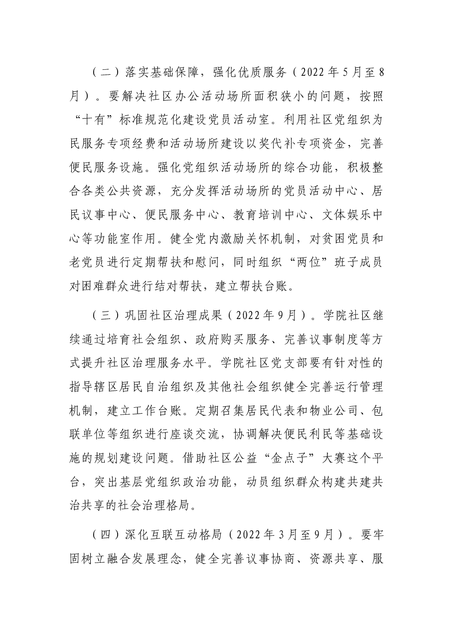 街道后进社区党组织整顿转化工作方案.docx,第4页预览
