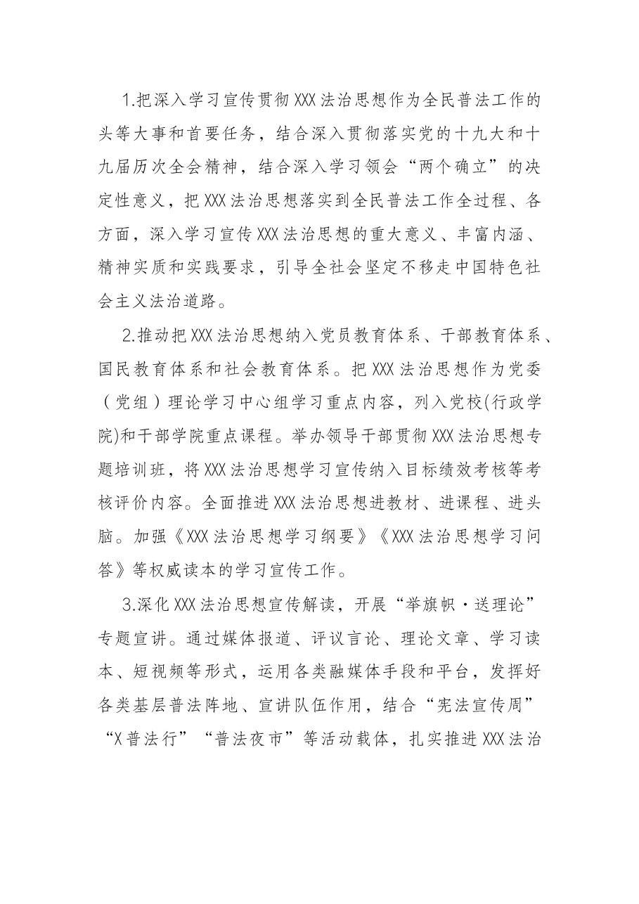 2022年全市普法依法治理工作要点.docx,第2页预览