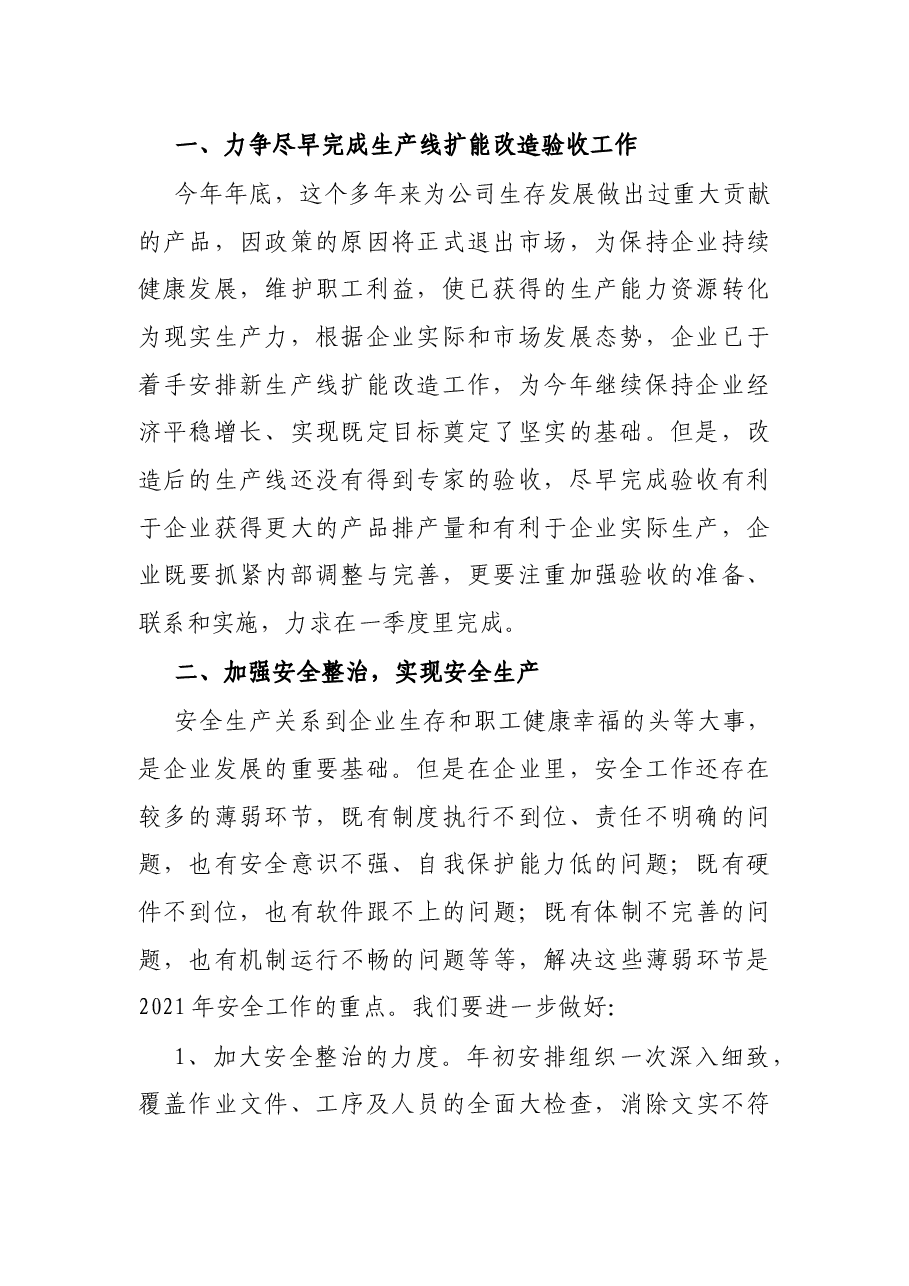 公司2022年工作计划.docx，第2页预览
