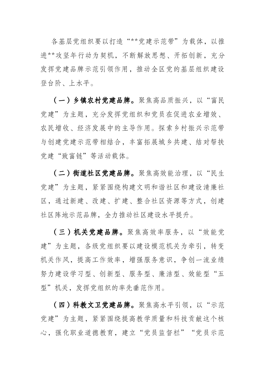 区党建示范带建设实施方案.docx,第4页预览