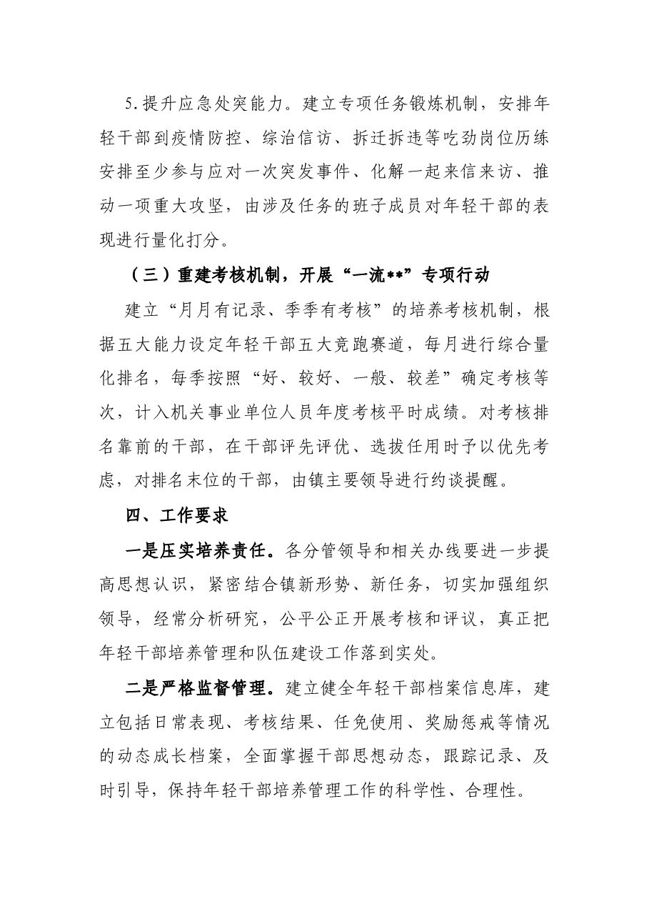 镇2022年年轻干部计划培养实施方案.docx,第4页预览