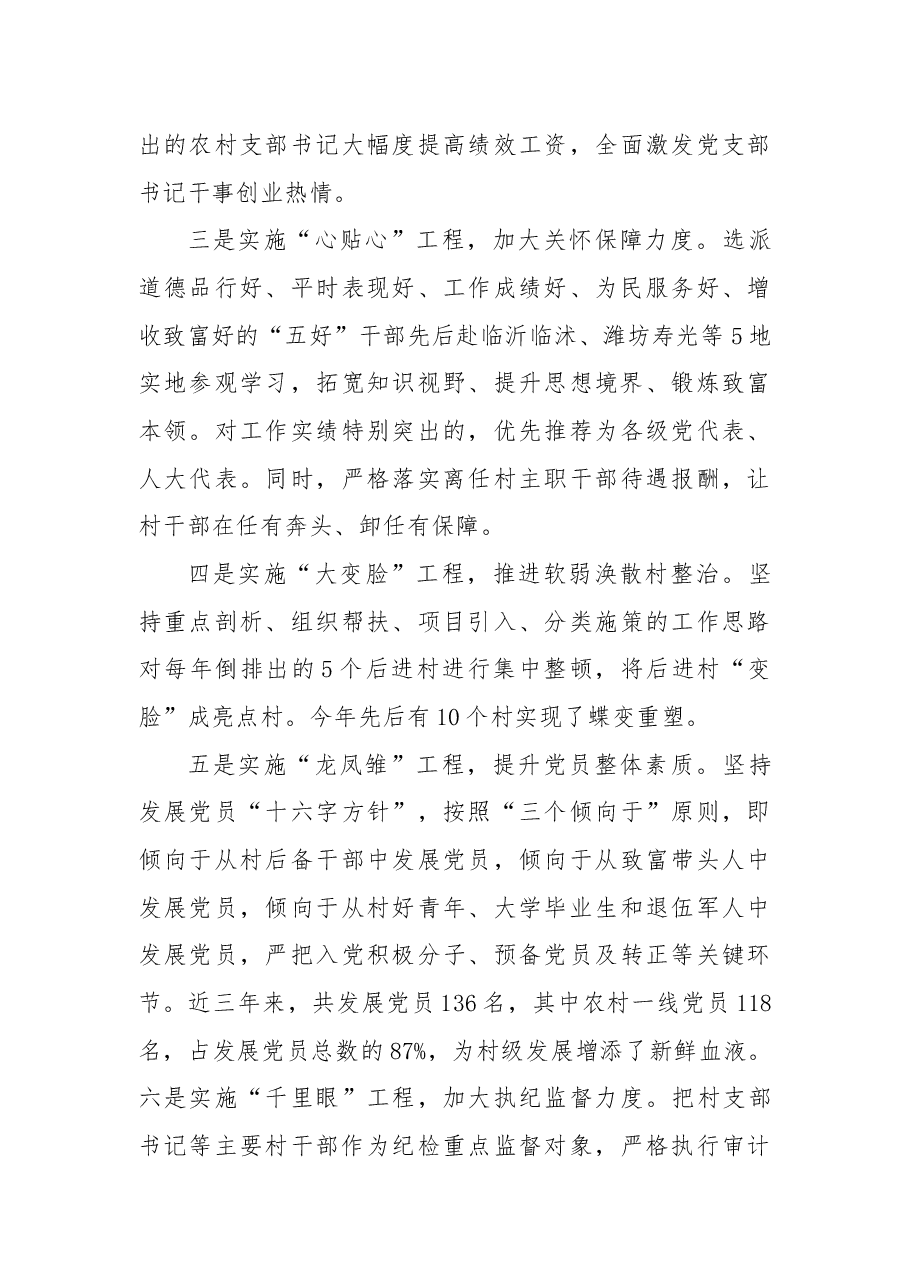 乡镇农村党建经验交流材料.docx，第3页预览
