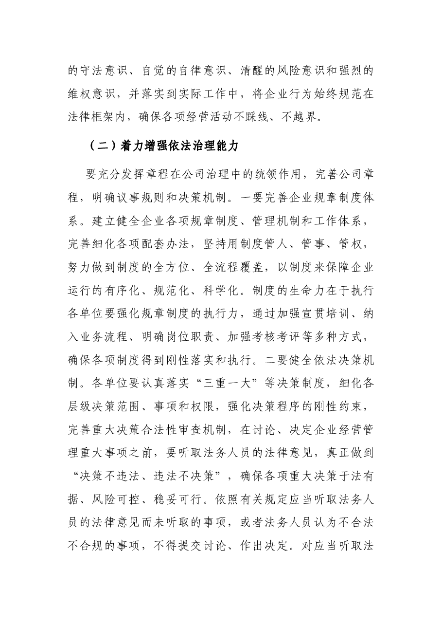 党委书记在年度法治工作推进会上的讲话.docx,第4页预览
