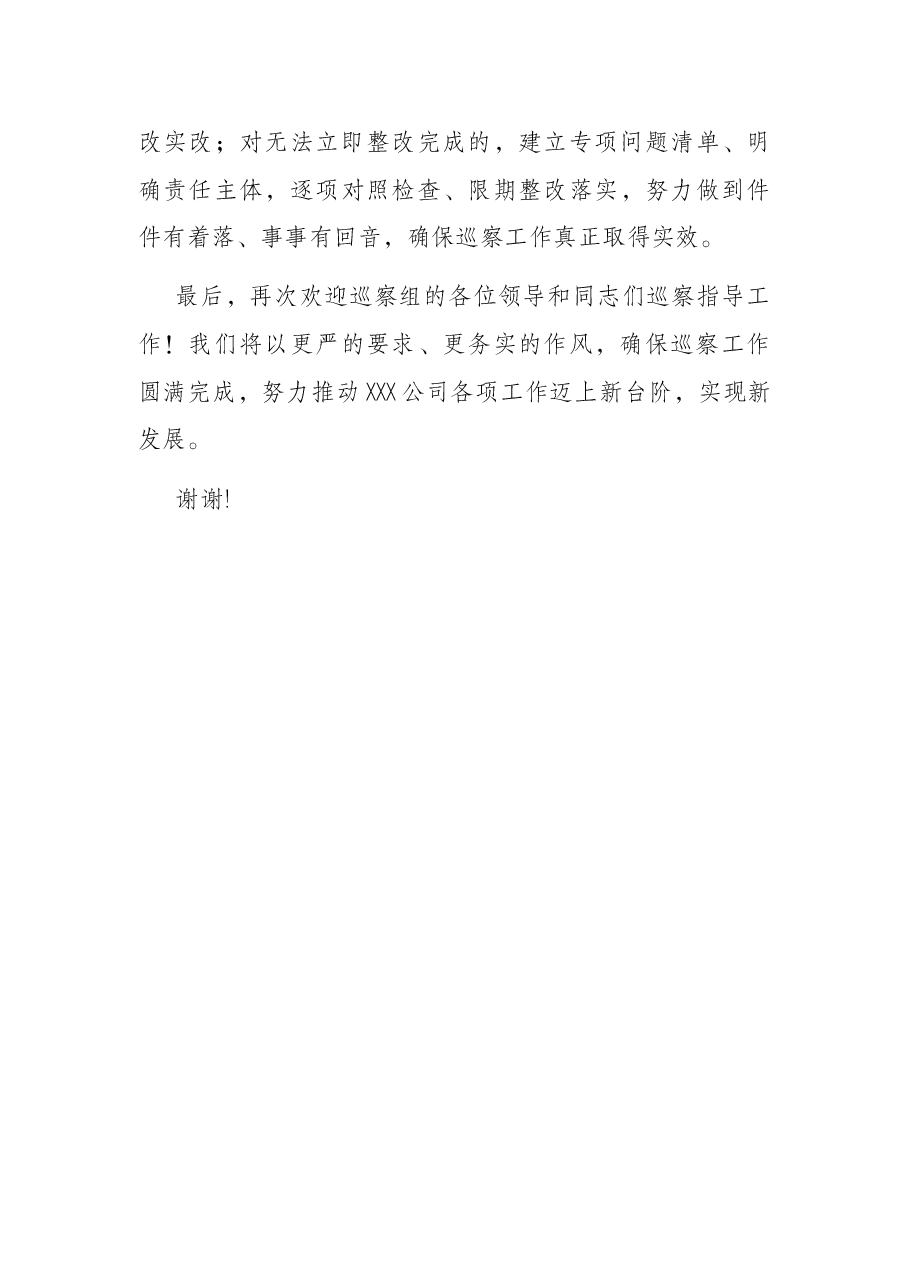公司党委接受上级党委巡察动员讲话.docx,第3页预览