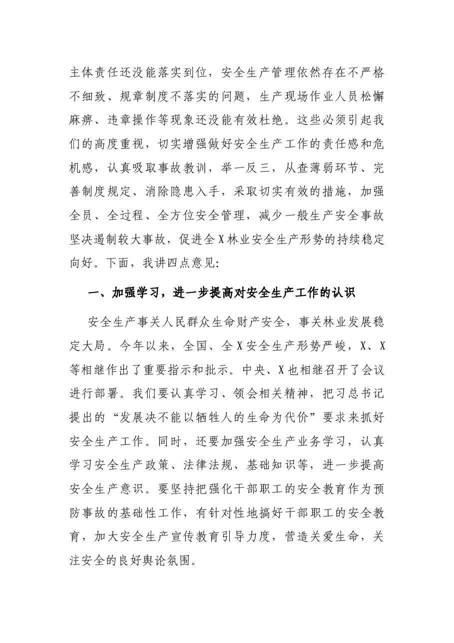 常务副县长在全县安全生产工作会议上的讲话.docx,第2页预览