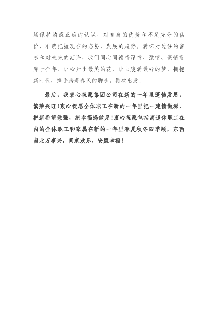 集团公司党委副书记在2022年春节团拜会上的讲话.docx,第4页预览