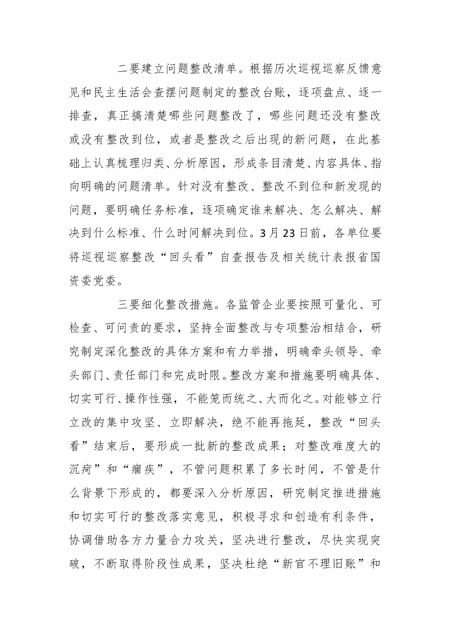 曹海燕：在巡视巡察整改“回头看”动员部署会上的讲话 (1).doc，第4页预览