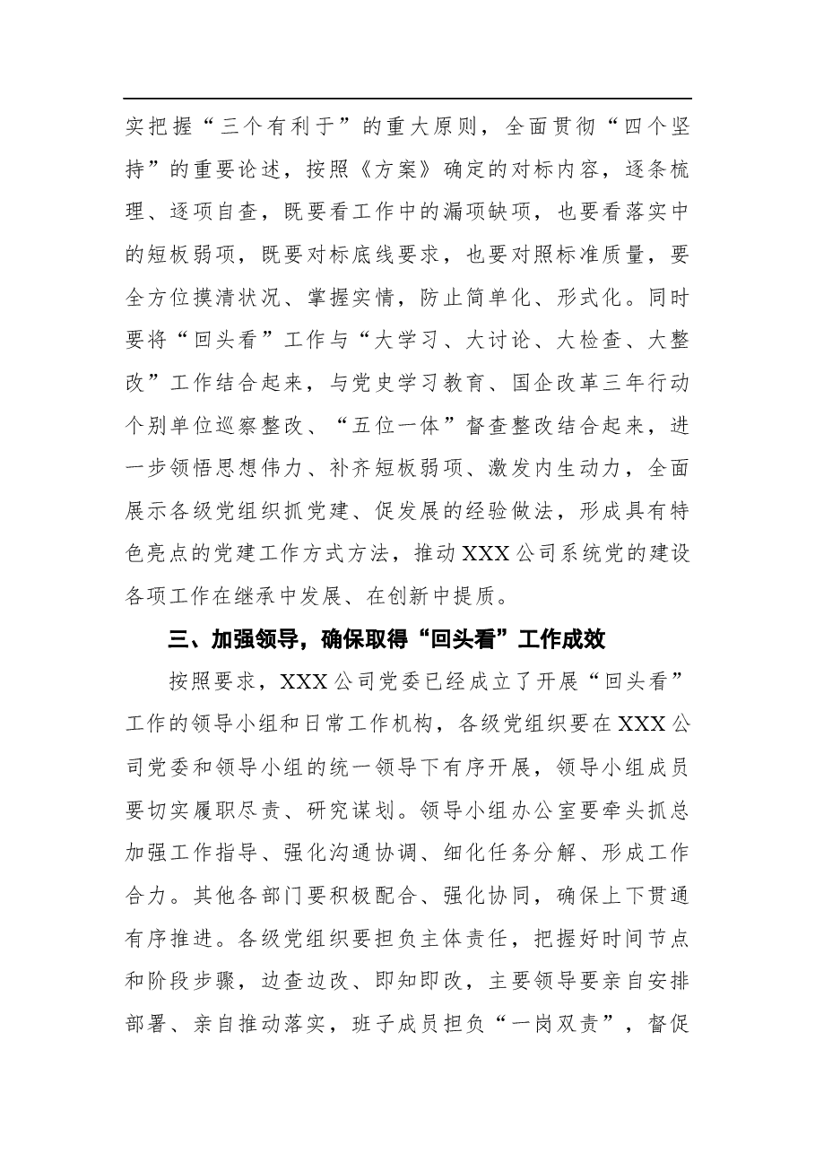 2021年国企”回头看“工作动员会上的讲话.docx,第3页预览