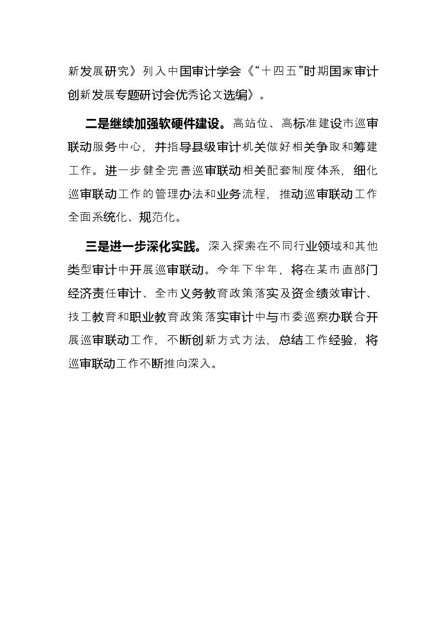 审计工作经验交流材料.docx,第4页预览