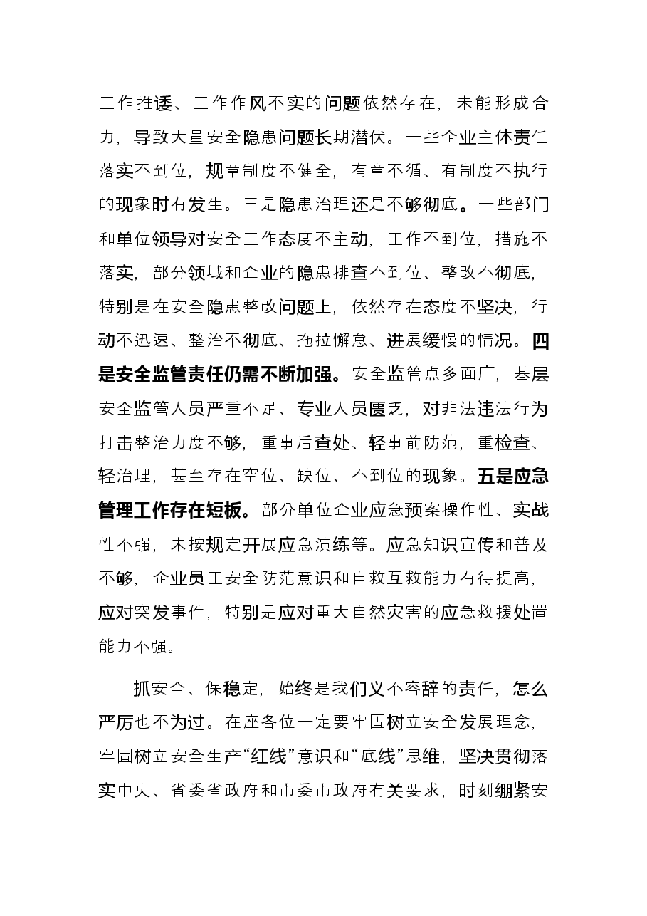 市长在2022年市安委会第一次全体(扩大)会议上的讲话.docx,第3页预览