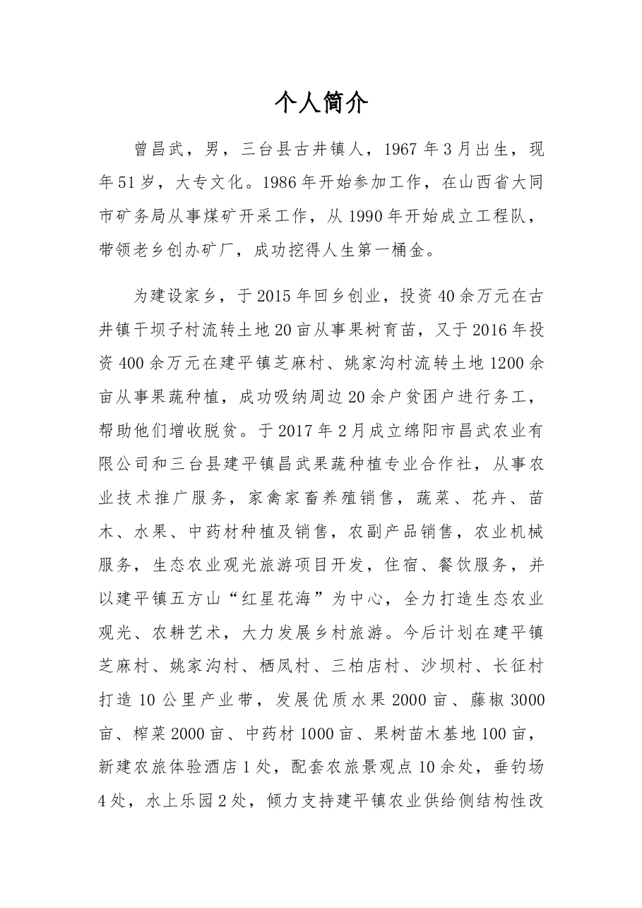 个人简介.docx,第1页预览