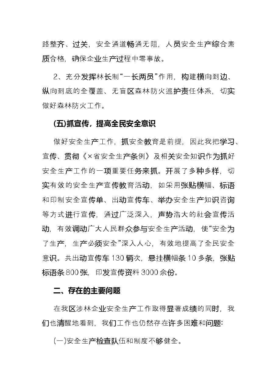 2021年林业局主要负责人安全生产述职报告.docx,第4页预览