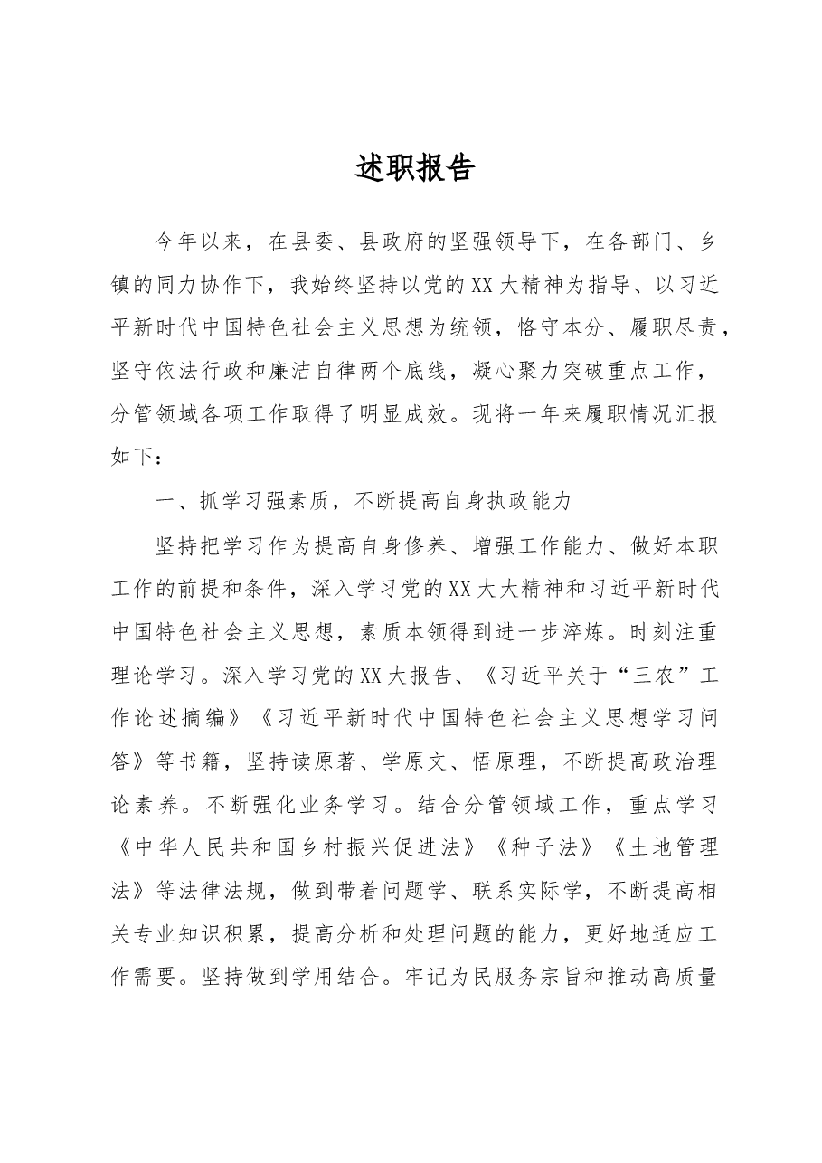 述职报告.docx,第1页预览