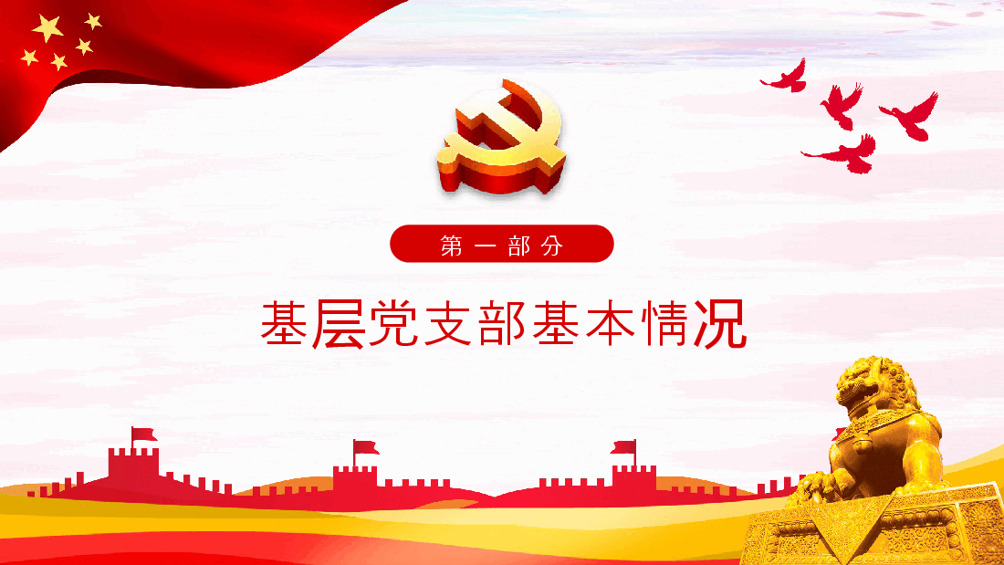 2022党建述职报告ppt.pptx,第4页预览